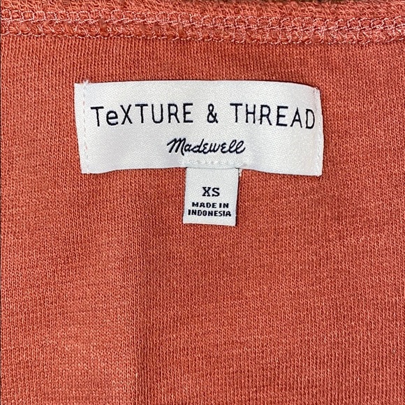 Madewell Texture and Thread Puff Sleeved Wrap Top - Picture 5 of 6